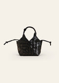 Misu Mini Crossbody Bag Black & Silver