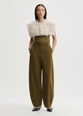 Carlien High-Waist Trousers Hunt