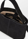 Suede Fraya Small Bag | Black