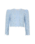Broderie Anglaise Jacket Light Blue