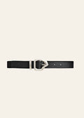 Ako Mini Belt Black Silver