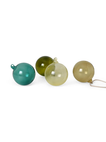 Glass Baubles Julekuler Medium | 4pk