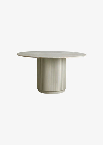 Erie Round Coffee Table | Ivory Nature Marble Tabletop