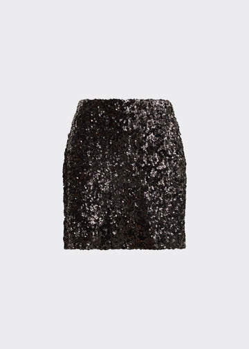 Jackson Sequin Skirt | Black