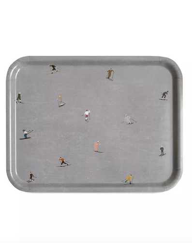 Skiers Large Tray