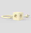 Square 1 Ice Yellow | skjøteledning | usb magnet