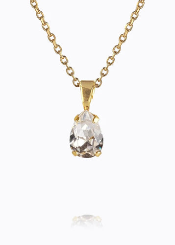 Petite Drop Smykke | Gold & Crystal