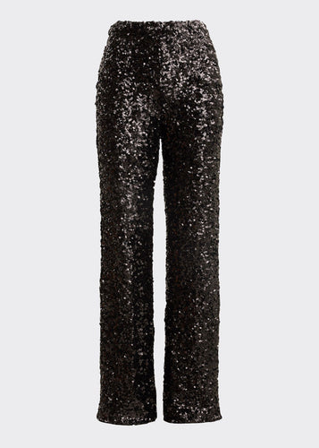 Dali Sequin Trouser | Black