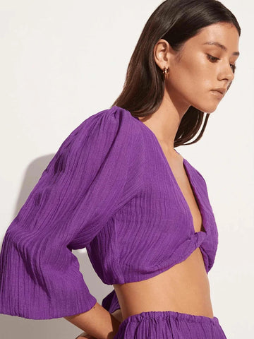 Palmera Top | Violet