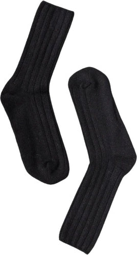 Amazing Cashmere Socks | Jet Black