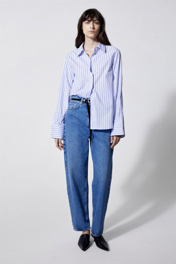 SHONA SHIRT | BLUE STRIPE