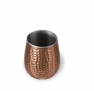 Wine Tumbler | Dipped Metallic