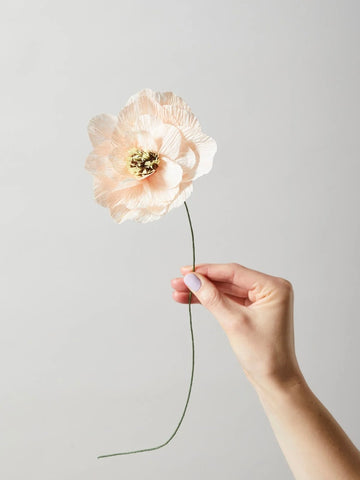 Poppy Nude | Papirblomst