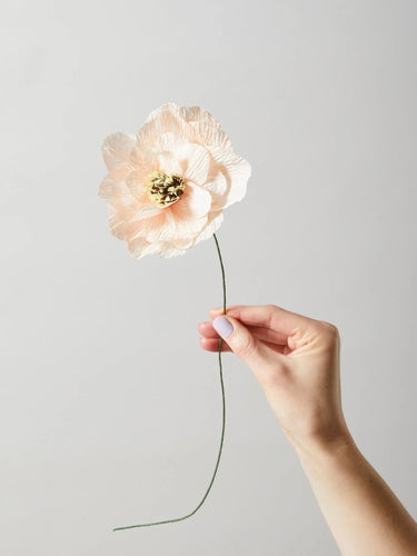 Poppy Nude | Papirblomst