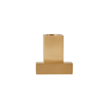 Square Solid Brass | Candleholder