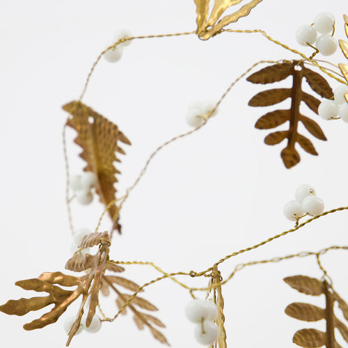 Girlander Gold | Leaf & Pearls