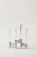 Link Candle Holder | Matt Aluminium