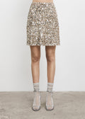 Jackson Sequin Skirt | Champagne