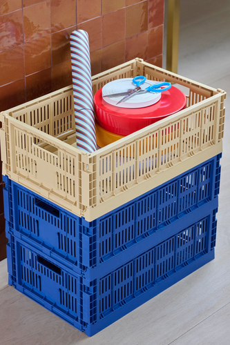 Colour Crate Medium | Electric Blue