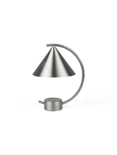 Meridian Bærbar Lampe | Brushed Steel